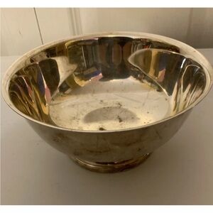 Vintage Gorham EP Shimmering Silverplate Serveware Bowl marked E.P. YC779 6”